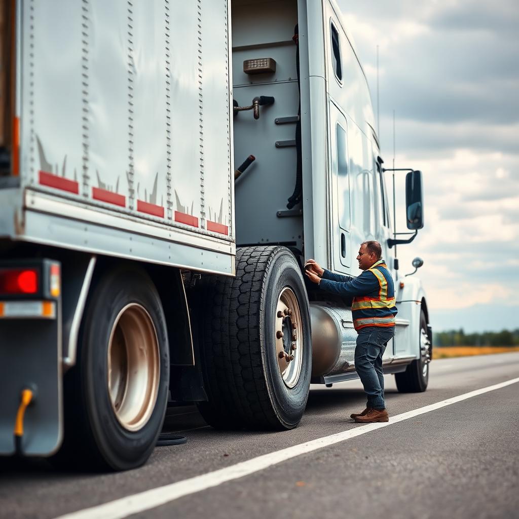 18-Wheeler Tire & Wheel